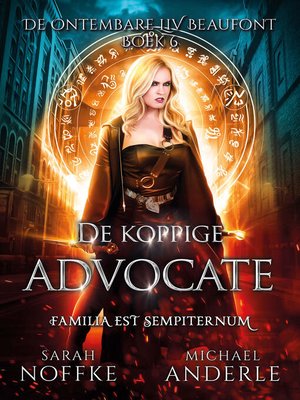 cover image of De koppige advocate